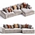 Corona Sofa 3D Model Collection 3D model small image 1