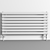 Textured Anthracite Horizontal Radiator 3D model small image 4