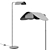  Sleek Modern Wing Floor Lamp 3D model small image 2