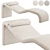 Modern Matador Chaise Lounge Optimize 3D model small image 2