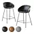 ZUIVER Feston Bar and Counter Stool 3D model small image 3