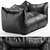 Modern Italian LE BAMBOLE Sofa 3D model small image 5