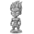 Dragonball 3D Goku Print Files 3D model small image 4