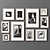 Versatile Picture Frames Set Kit 3D model small image 5