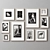 Versatile Picture Frames Set Kit 3D model small image 11