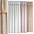 H&M Linen Curtains Set 3D model small image 1