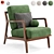 Stylish Verity Lounge Chair 2015 3D model small image 6