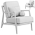 Stylish Verity Lounge Chair 2015 3D model small image 7