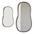 Amalfi Wall Mirror Set 3D model small image 2