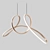 Modern Lampatron Norvin B Chandelier 3D model small image 3