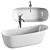 Antoniolupi DAFNE Oval Bath 3D model small image 1