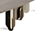 Laura Meroni Talento Square Dining Table - Precision Crafted & Seamless 3D model small image 4