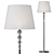 Elegant Virginia Floor Lamp 3D model small image 2