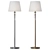 Elegant Virginia Floor Lamp 3D model small image 4