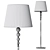 Elegant Virginia Floor Lamp 3D model small image 5