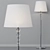 Elegant Virginia Floor Lamp 3D model small image 7