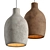 Vintage Milk Can Pendant Light 3D model small image 1