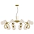 Luxury Modern Corbett Chandelier 3D model small image 1