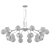 Luxury Modern Corbett Chandelier 3D model small image 3