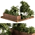  Outdoor Plant Box Garden 543 3D model small image 2