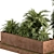  Outdoor Plant Box Garden 543 3D model small image 5