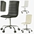 Sleek Office Chair 3D Model 3D model small image 1