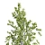 Concrete Vase Branch Tree Set 3D model small image 4