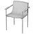 Modern Ombra Armchair by Lema 3D model small image 4