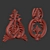 Elegant 3D Ornament Design Kit 3D model small image 6