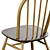 Mid-Century Ercol Birch Chairs 3D model small image 5