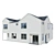 Low Poly American House Model 3D model small image 4