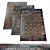 9 High-Quality Textured Rugs 3D model small image 1