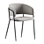 Elegant Nelli Dining Chair 3D model small image 2