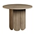 Stewie Oak Round Table Habitat 3D model small image 5