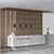 Versatile Modern Reception Desk 3D model small image 4