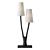 Sleek Lofers Table Lamp Design 3D model small image 1