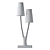 Sleek Lofers Table Lamp Design 3D model small image 4