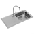 RANGEMASTER Sedona Stainless Steel Sink 3D model small image 1