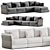 Lema Modular Sofa Extra Comfort 3D model small image 2