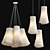 Elegant Tempo Andante Pendant Light 3D model small image 1