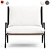 Coco Shore Outdoor Lounge Chair 3D model small image 3