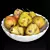 Dual Pear Fruit Bowl 3D 3D model small image 4