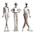 Juno Female Sports Mannequin Set 3D model small image 1