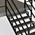  Metal Stairs Set Kit 3D model small image 4