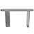 Sleek Oval Console Table_IP 3D model small image 4