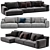 Modern Chaise Longue Sofa 2017 3D model small image 1