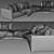 Modern Poliform Bristol Sofa Design 3D model small image 4