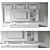  Adjustable TV Wall Unit 3D model small image 2