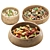 Gourmet Delight Meal Set 3D model small image 5