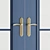 Double Door for Large Entryway 3D model small image 3